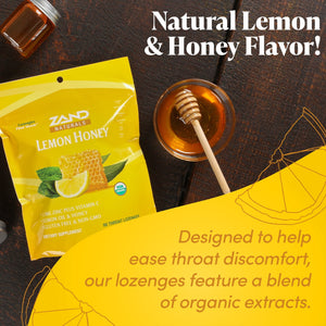 Organic Lemon Honey Immunity Lozenges