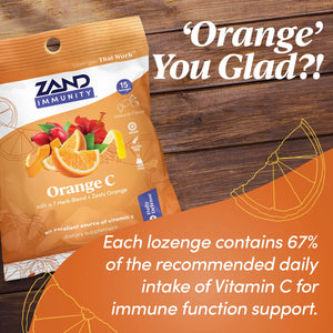 Orange C Immunity Lozenges