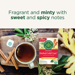 Herbal Cold Care Tea - Elderflower Spice